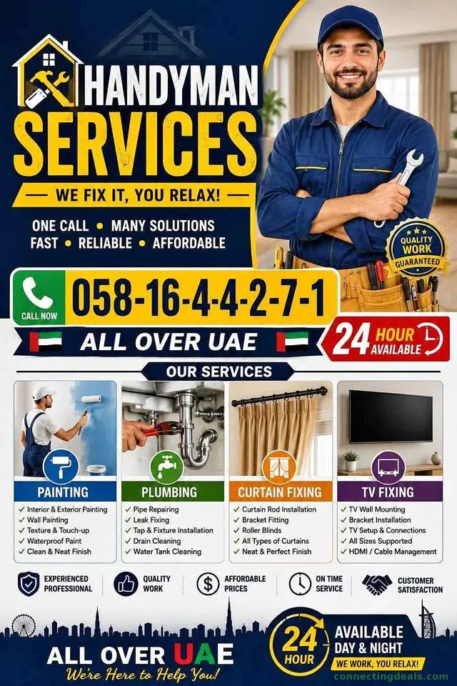 Handyman Available Painting & House Maintenance
