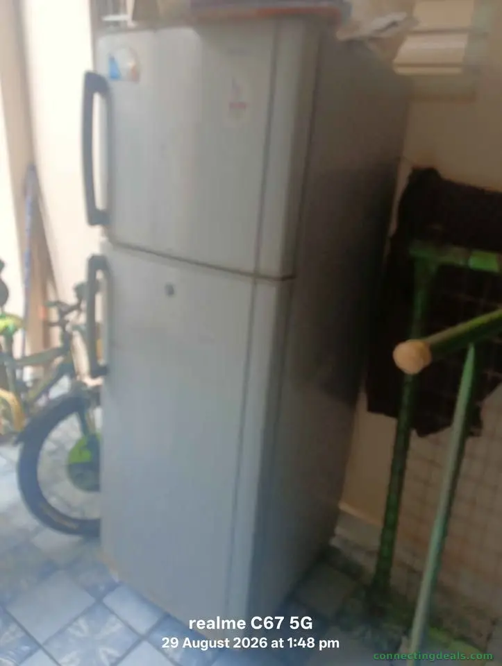 Double door fridge good working