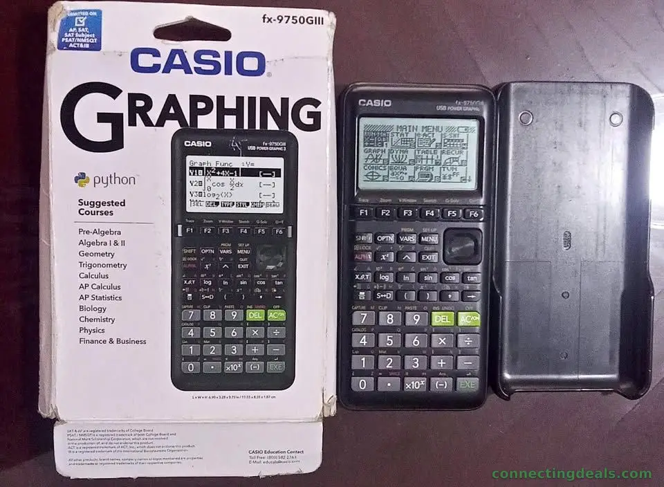 Calculadora Casio fx 9750 GIII