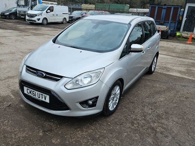 Ford C-Max, 2011 (61) Silver MPV, Automatic Diesel, 78,150 miles in Swadlincote