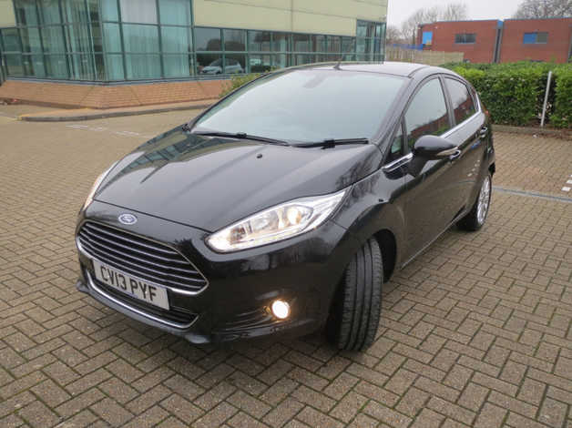 Ford Fiesta, Titanium X 125, 2013 Black Manual in Waterlooville