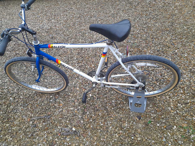 Vintage raleigh mountain bike in Weston Super Mare