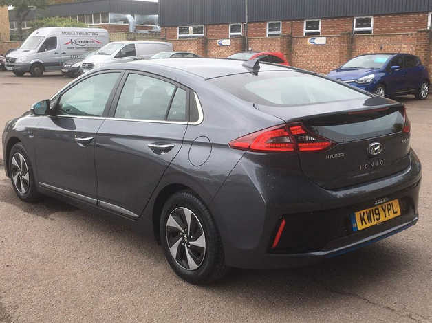 Hyundai IONIQ, 2019 (19) Grey Hatchback, Semi auto Petrol Hybrid, 22,313 miles in Peterborough